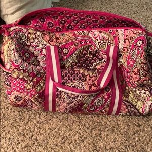 Large round duffle Vera Bradley